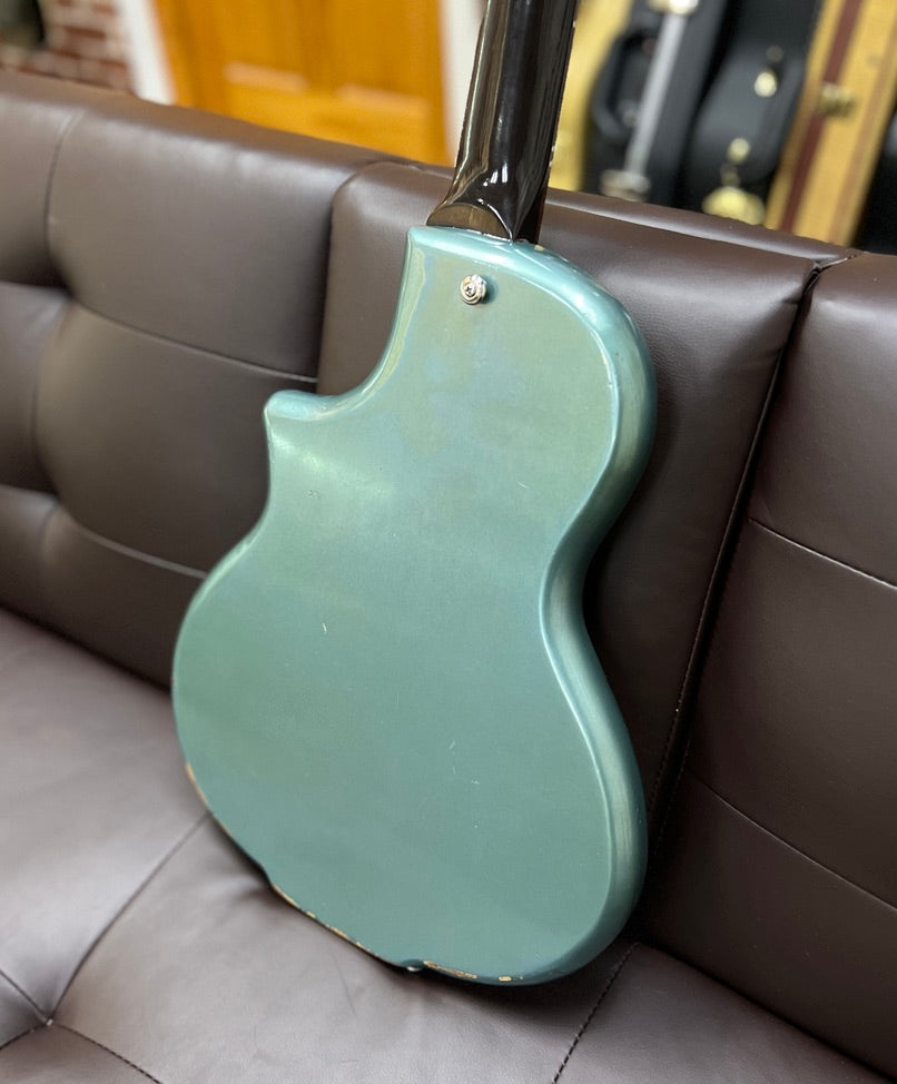 Harvester Guitars Lupine Short Scale - 2020 - Aged Pelham Blue W/ HSC by Harvester