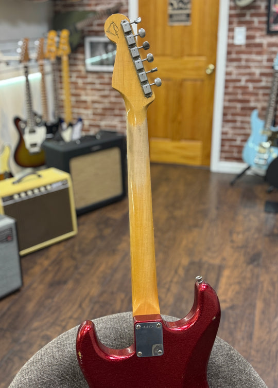 Fender Custom Shop “Not-Rod” ’60s Stratocaster - 2019 - Red Sparkle Relic. Master Built by Mark Kendrick