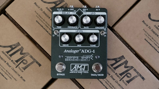 Asheville Music Tools ADG-1 Analog Delay, Dusk Emerald. NEW, (Authorized Dealer)