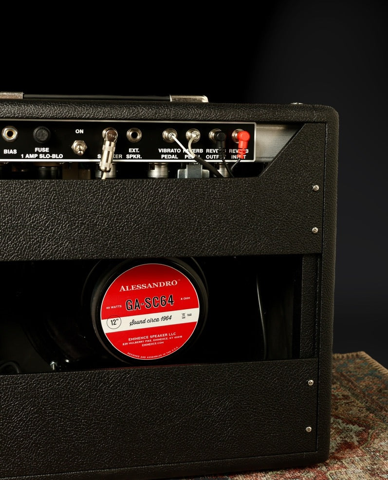 Headstrong Lil’ King Reverb - Black / Aged Silver. GA-SC64 12”