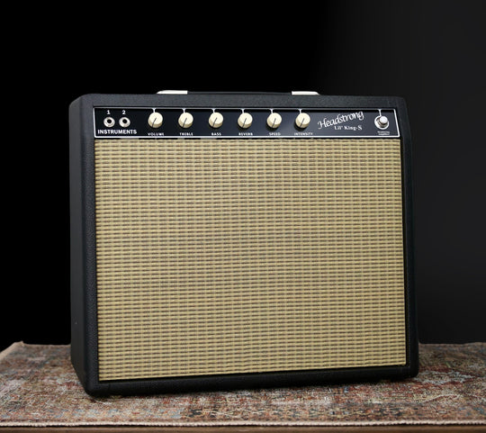 Headstrong  Lil’ King S 2025 - 25W w/ 6l6’s - Black / Wheat - 12” GA-SC30. NEW, (Authorized Dealer)