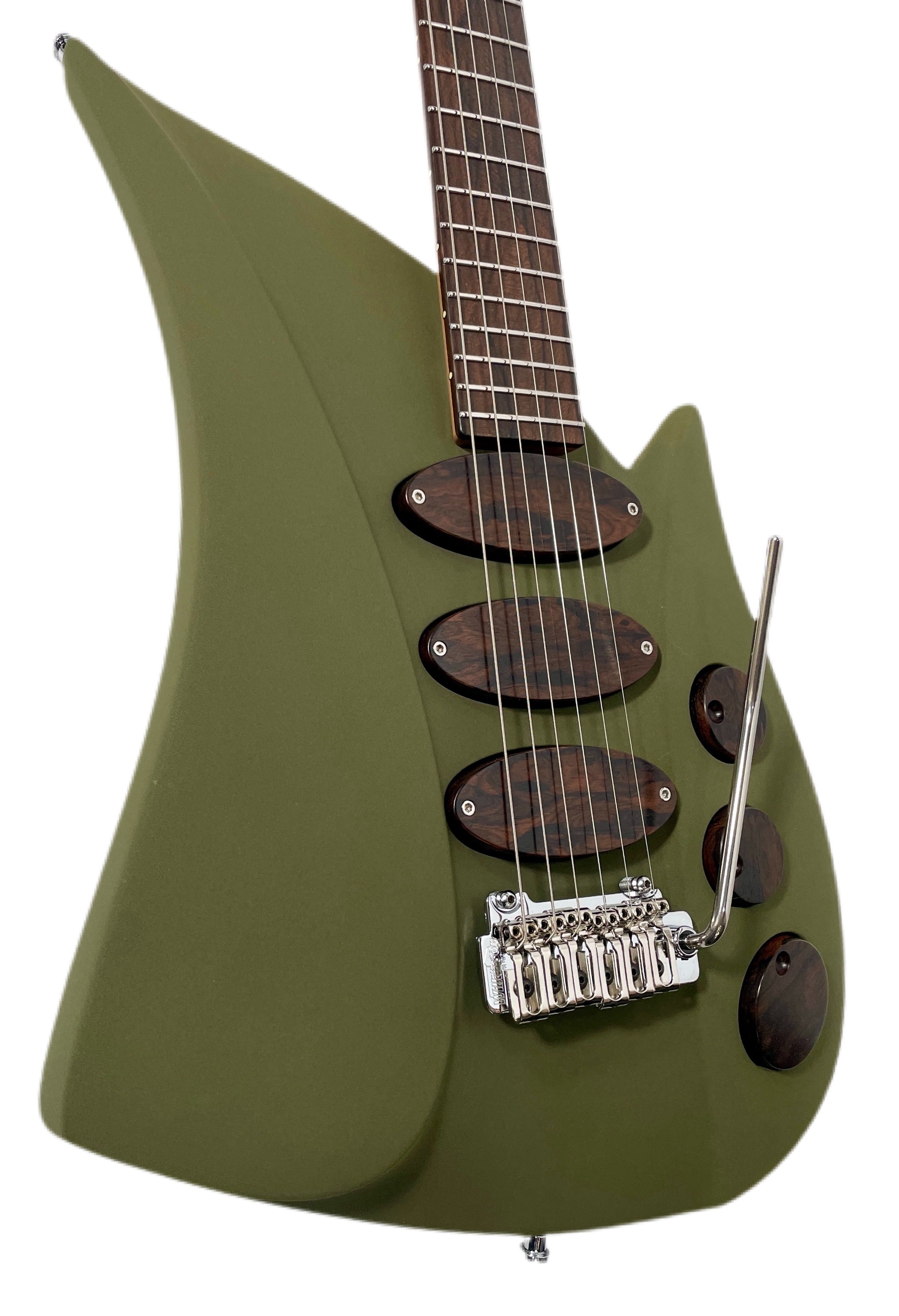 Teuffel Guitars Niwa Custom 2022 Olive / Ziricote (Excellent +