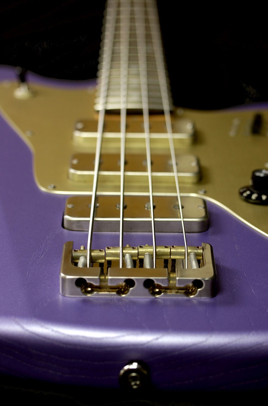 Deimel Firestar Bass 2019 Purple Matt Metallic Authorized Deimal Guitar Works Dealer in the USA