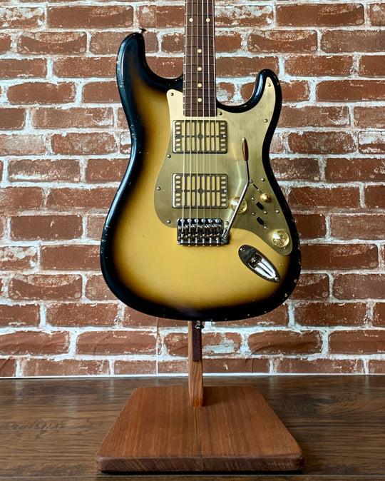 Waterslide S-Style W/ Dual Foils Aged Two-Tone Sunburst Nitro Finish (Authorized Dealer)