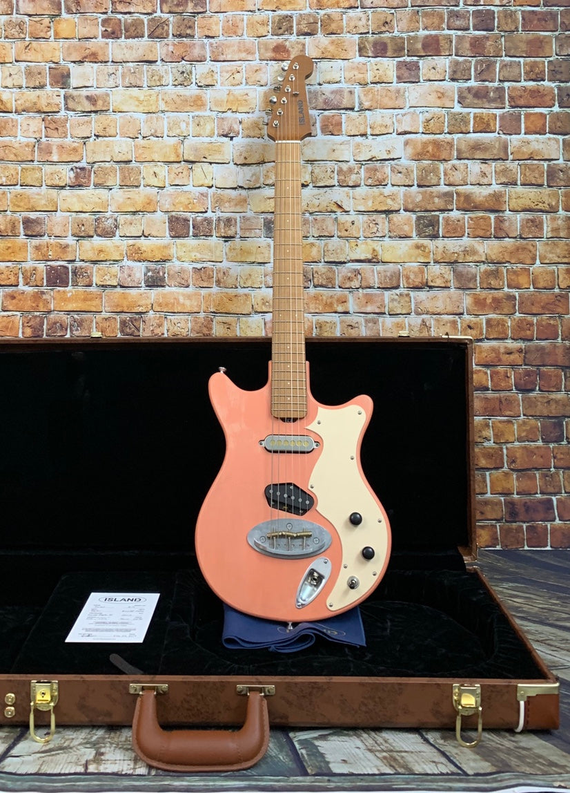 Island Instruments Anzol 2019 Coral (Teisco, Tele, Burns style)