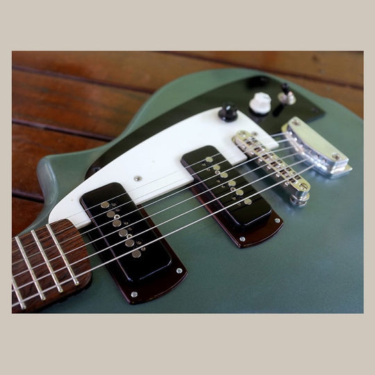Harvester Guitars Lupine Short Scale - 2020 - Aged Pelham Blue W/ HSC by Harvester
