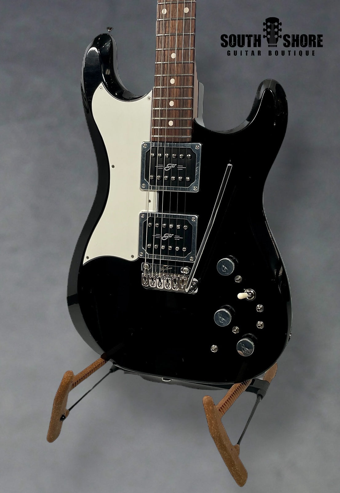 Fiam Guitars Mirari F-5 - 2022 - Aged Black w/ Vega Trem by Fiam Guitars
