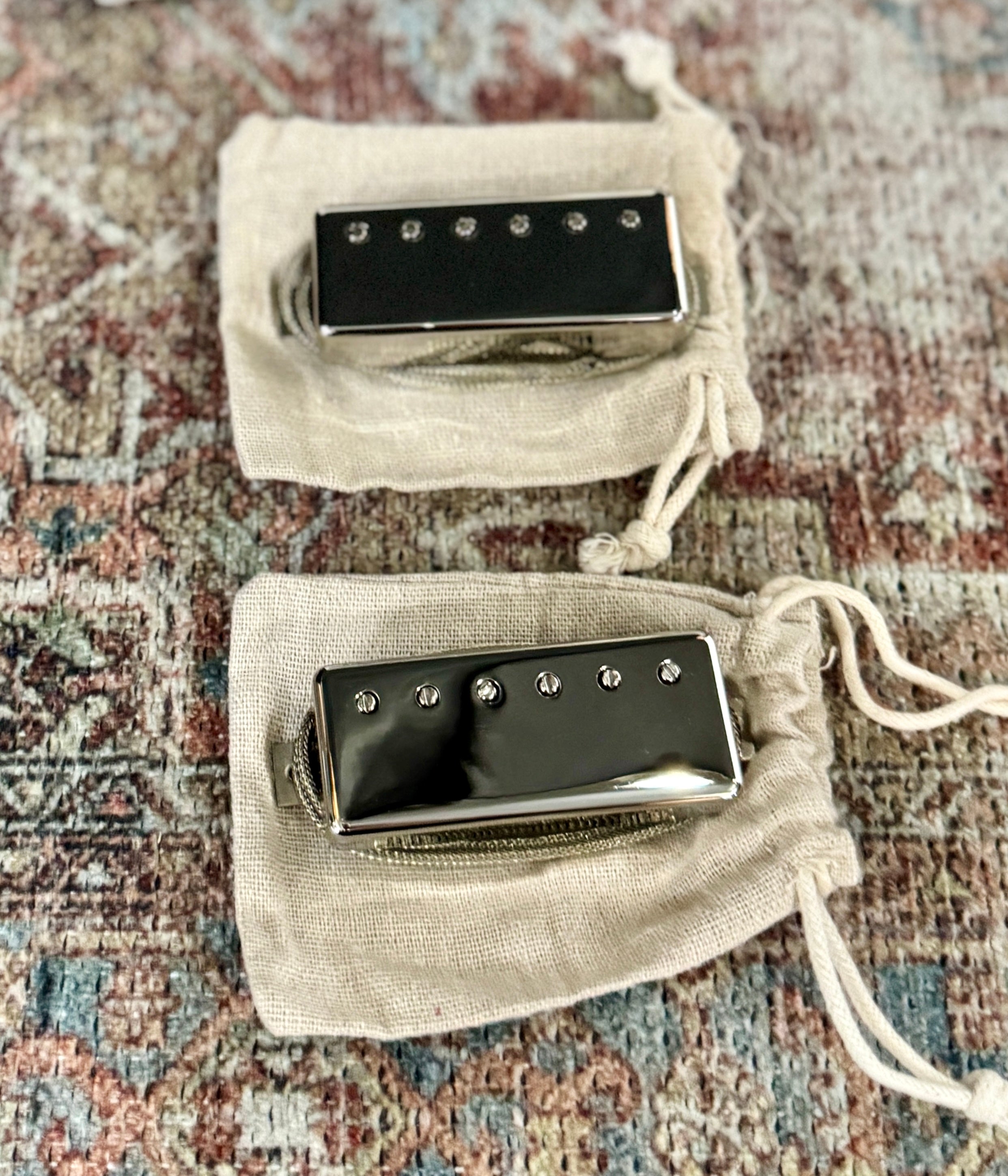 Ron Ellis Bette Mini Humbucker Set 2025 - Nickel, NEW. (Authorized Dealer) by Ron Ellis