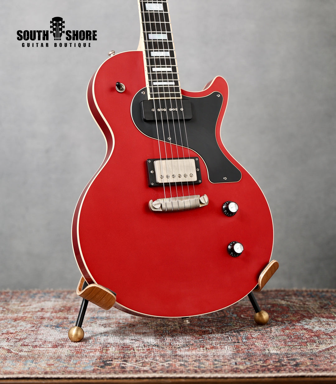 Nik Huber - Krautster II Custom - 2019- Candy Apple Red / Flame Maple Neck (That Pedal Show)