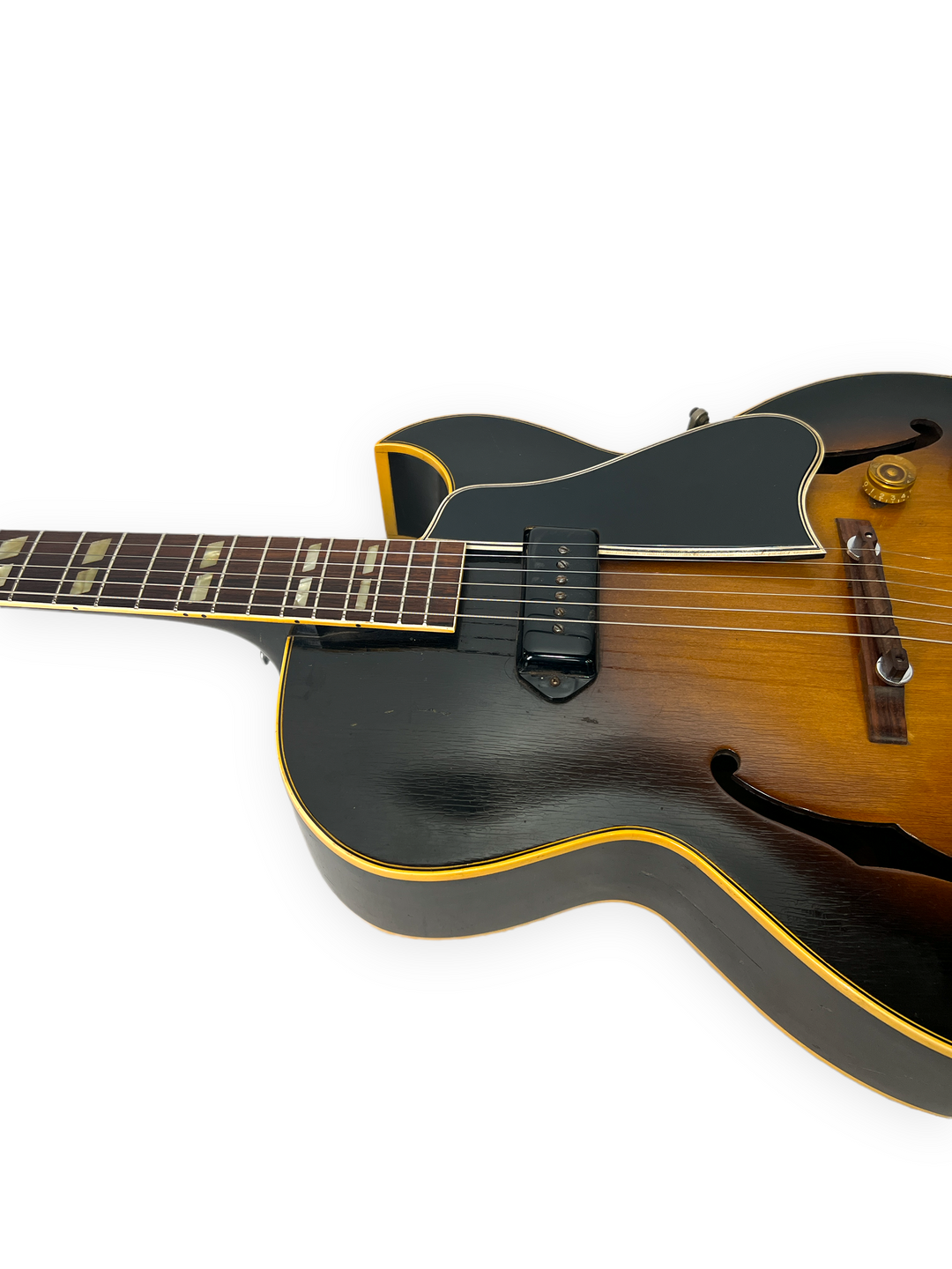 Gibson ES-175 1952 Sunburst. Great players guitar w/ pro setup & new re-fret. Vintage Bigsby included.