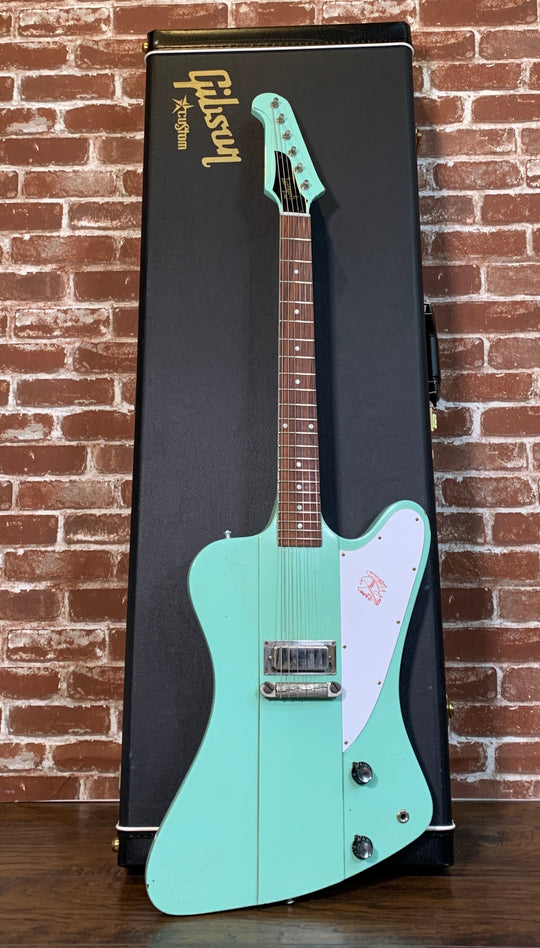 Gibson Custom Shop 63 Firebird Made 2 Measure Aged Seafoam Green 2016 Aged Seafoam Green