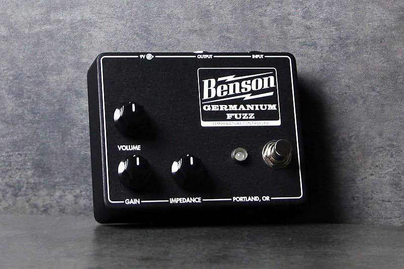 Benson Amps Germanium Fuzz 2021 Black (Authorized Dealer)