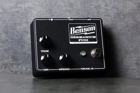 Benson Amps Germanium Fuzz 2021 Black (Authorized Dealer)