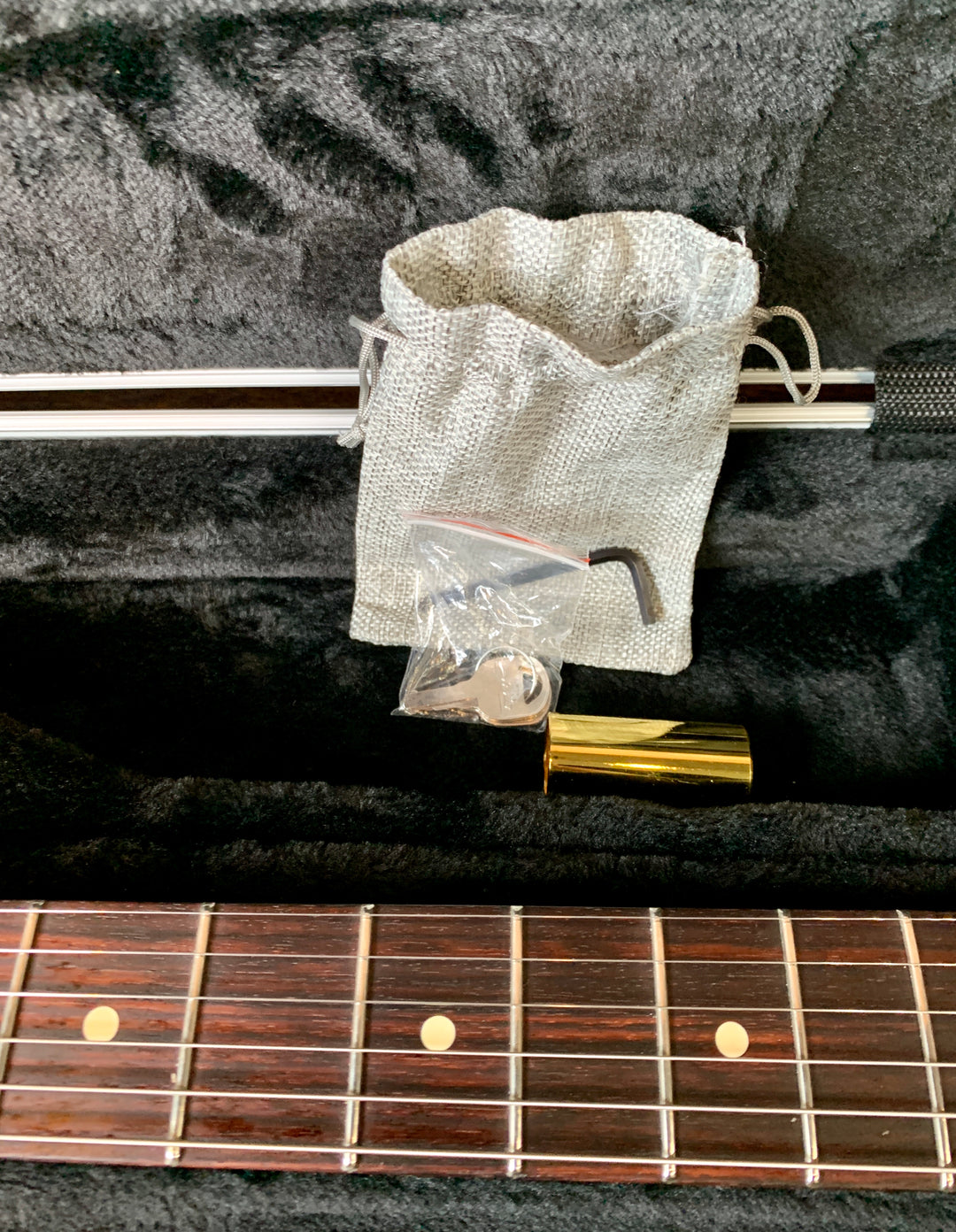 Waterslide S-Style W/ Mojo Lap-Steal and Gold-Foil Pickups, 2020 Sunburst NEW (Authorized Dealer)
