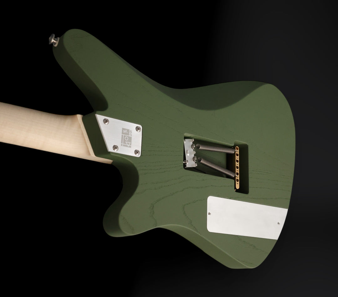 Tao Guitars Sutorato “U-A-M” - Lincoln Green (black filled pores) w/ ABM 2-Point Trem. NEW (Authorized Dealer) *VIDEO ADDED*