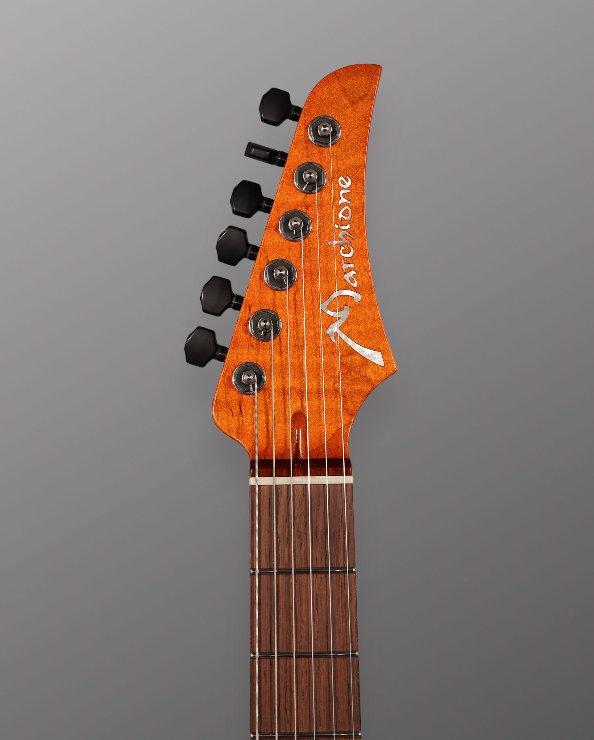 Marchione Carve-Top Solid Body - 2023 - Cherry Burst. NEW