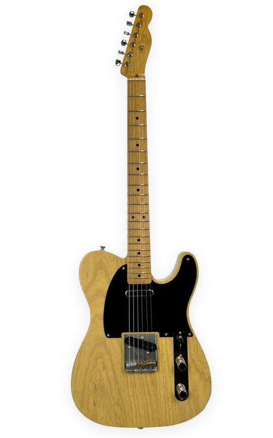 Saul Koll Blackguard Tele, Butterscotch Blonde, Circa 2001-2003. Lollar pickups / Glendale hardware.