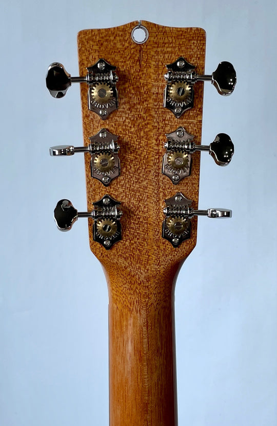Grez Mendocino Custom 2021 Amber Burst, Novak Gold Foil Pickups NEW 5lbs 2oz (Authorized Dealer)