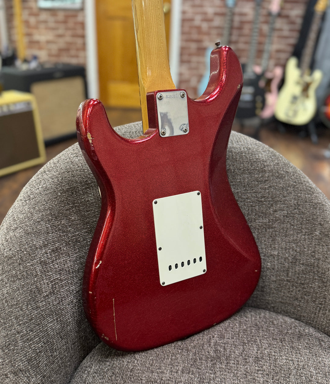 Fender Custom Shop “Not-Rod” ’60s Stratocaster - 2019 - Red Sparkle Relic. Master Built by Mark Kendrick