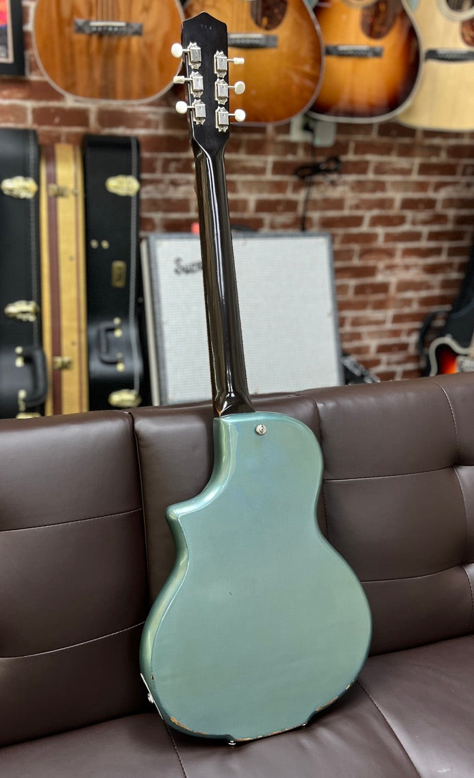 Harvester Guitars Lupine Short Scale - 2020 - Aged Pelham Blue W/ HSC by Harvester