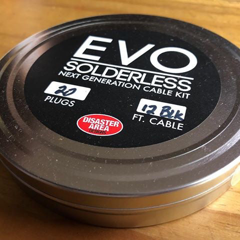 Disaster Area Designs Evo Solderless Kit (2012) 2019 Black Cable