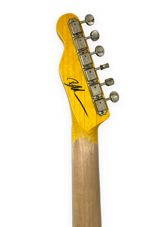 Nash T-2HB w/ Lollartrons, 2022 Olympic White, Pine body, Light Relic. NEW (Authorized Dealer)
