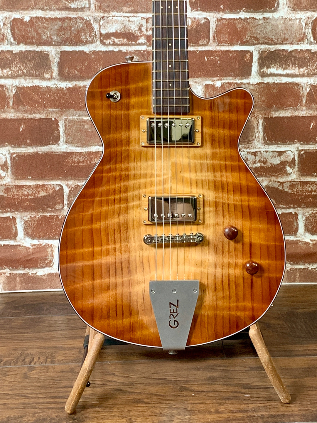 Grez Mendocino Custom, 2020 Tobacco Burst OG Redwood, Lollar Imperials 5lbs 3oz (Authorized Dealer)