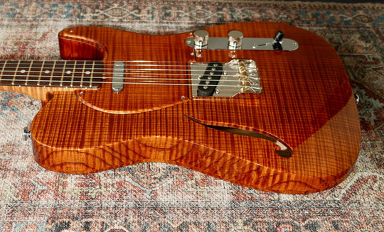 CP Thornton Classic II Thinline 20th Anniversary  2024 - Natural - Figured Olive Ash. NEW (Authorized Dealer)