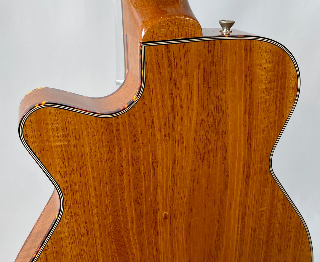 Grez Mendocino Custom 2021 Amber Burst, Novak Gold Foil Pickups NEW 5lbs 2oz (Authorized Dealer)