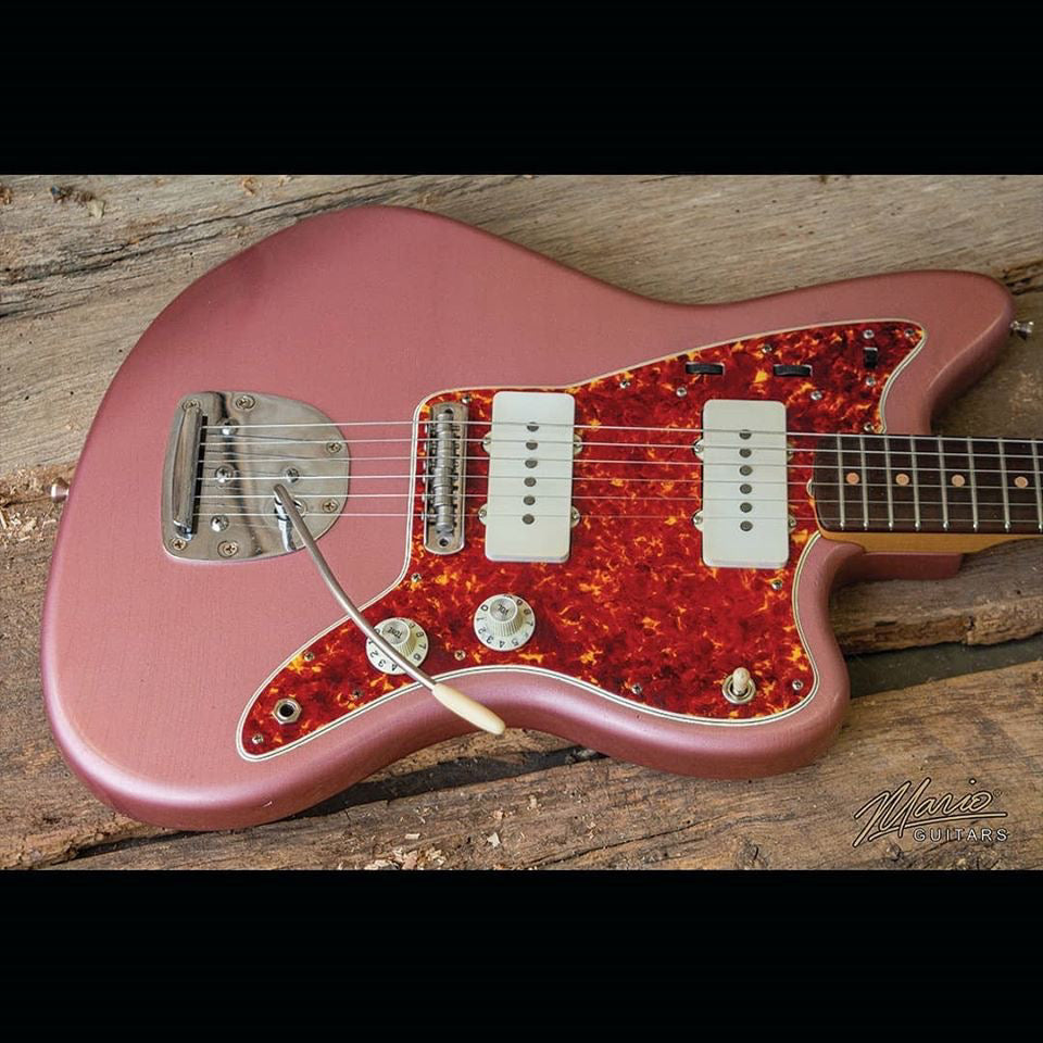Mario Guitars Jazz-Style Offset 2019 Burgundy Mist Metallic.  "Authorized Mario Guitars Dealer"