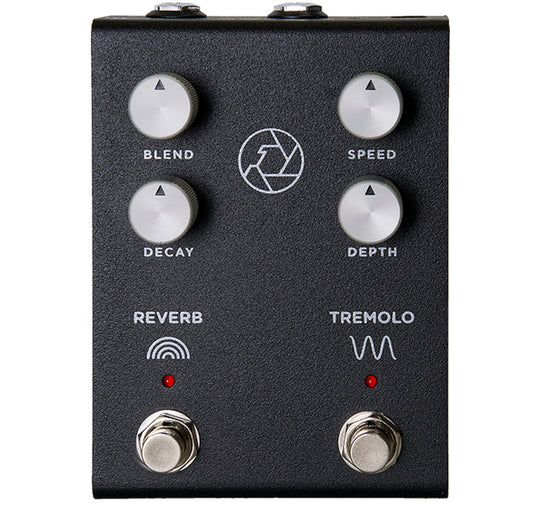Milkman Sound F-Stop Spring Reverb & Bias Trem 2022 Black, NEW (Authorized Dealer)