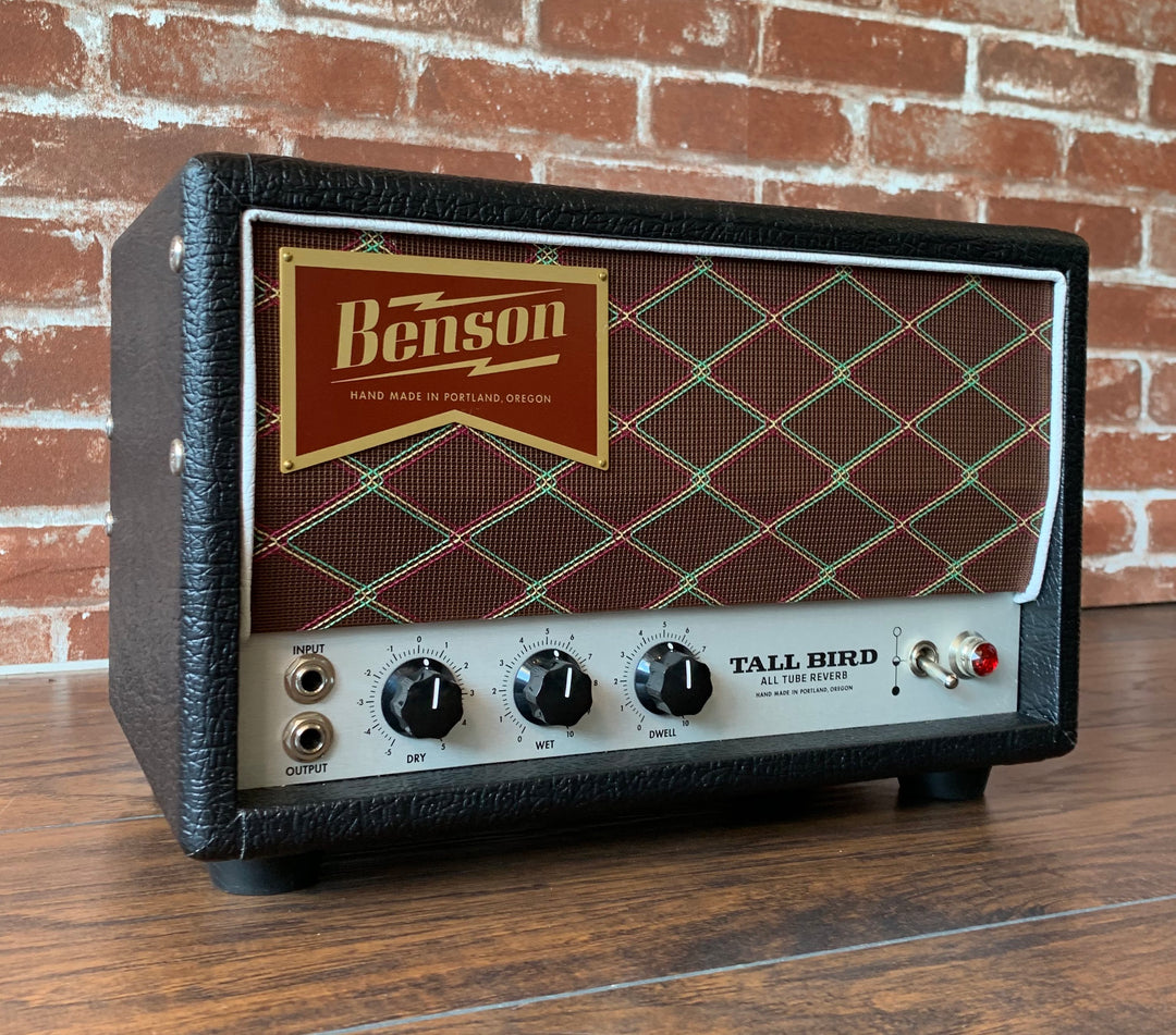Benson Amps Tall Bird All Tube Reverb Unit 2019 Black/Diamond Grill