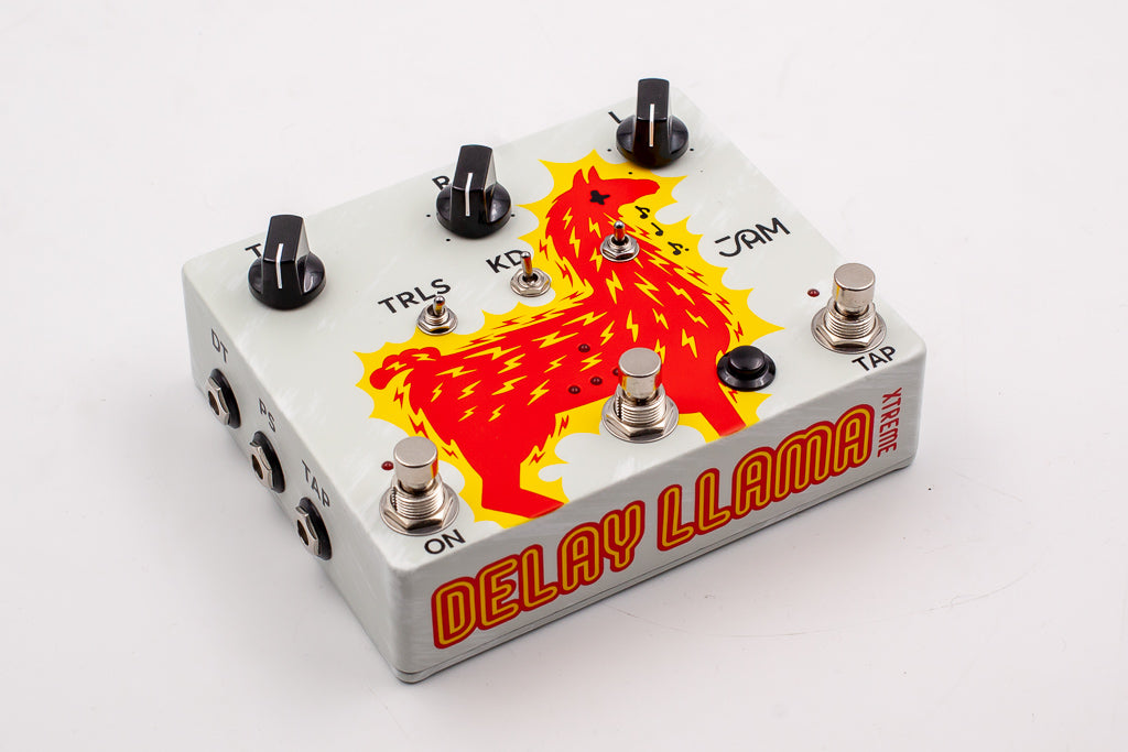 JAM Pedals Delay Llama Xtreme 2024 - Graphics. NEW, (Authorized Dealer)