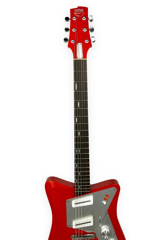 UMA Guitars Jetson 2 Tangerine finish, NEW (Authorized Dealer)
