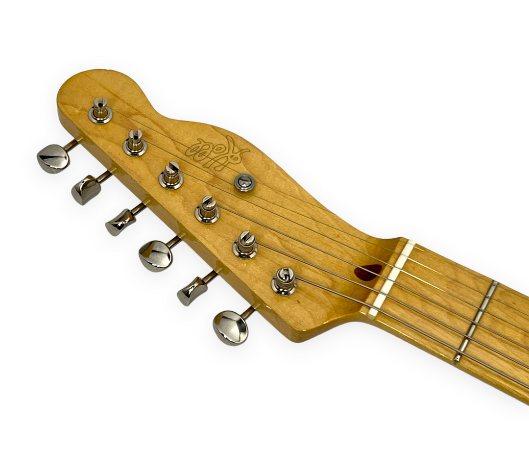 Saul Koll Blackguard Tele, Butterscotch Blonde, Circa 2001-2003. Lollar pickups / Glendale hardware.