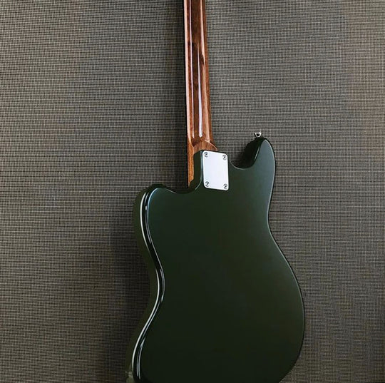 Bilt Zaftig 2019 Olive Drab w/ Lollar Staple P-90's & Black Mastery Hardware