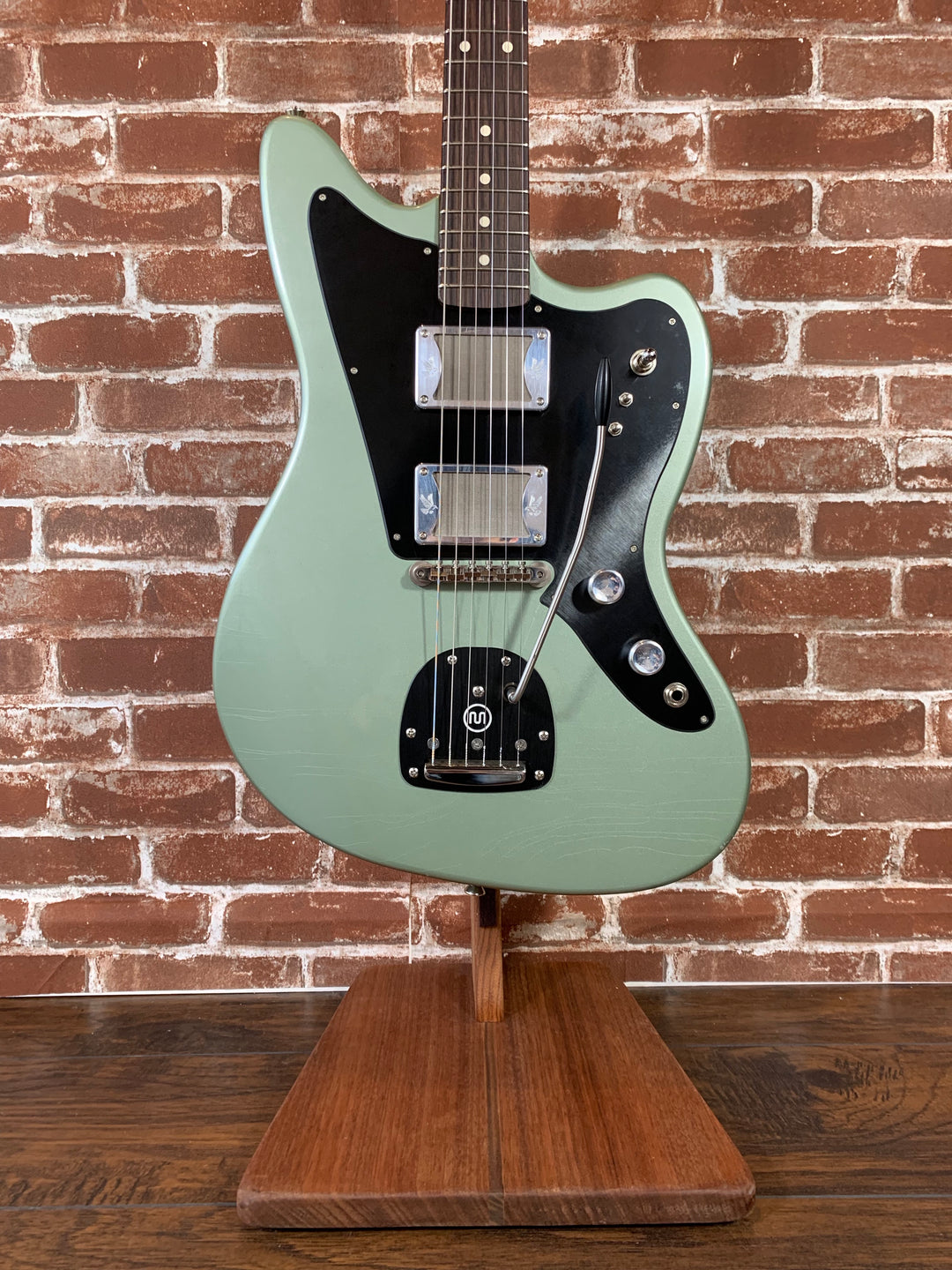 Ronin Coyote 2019 Aged Pinecrest Green Metallic Black Mastery Vibrato and Stormcrow Foil-Buckers