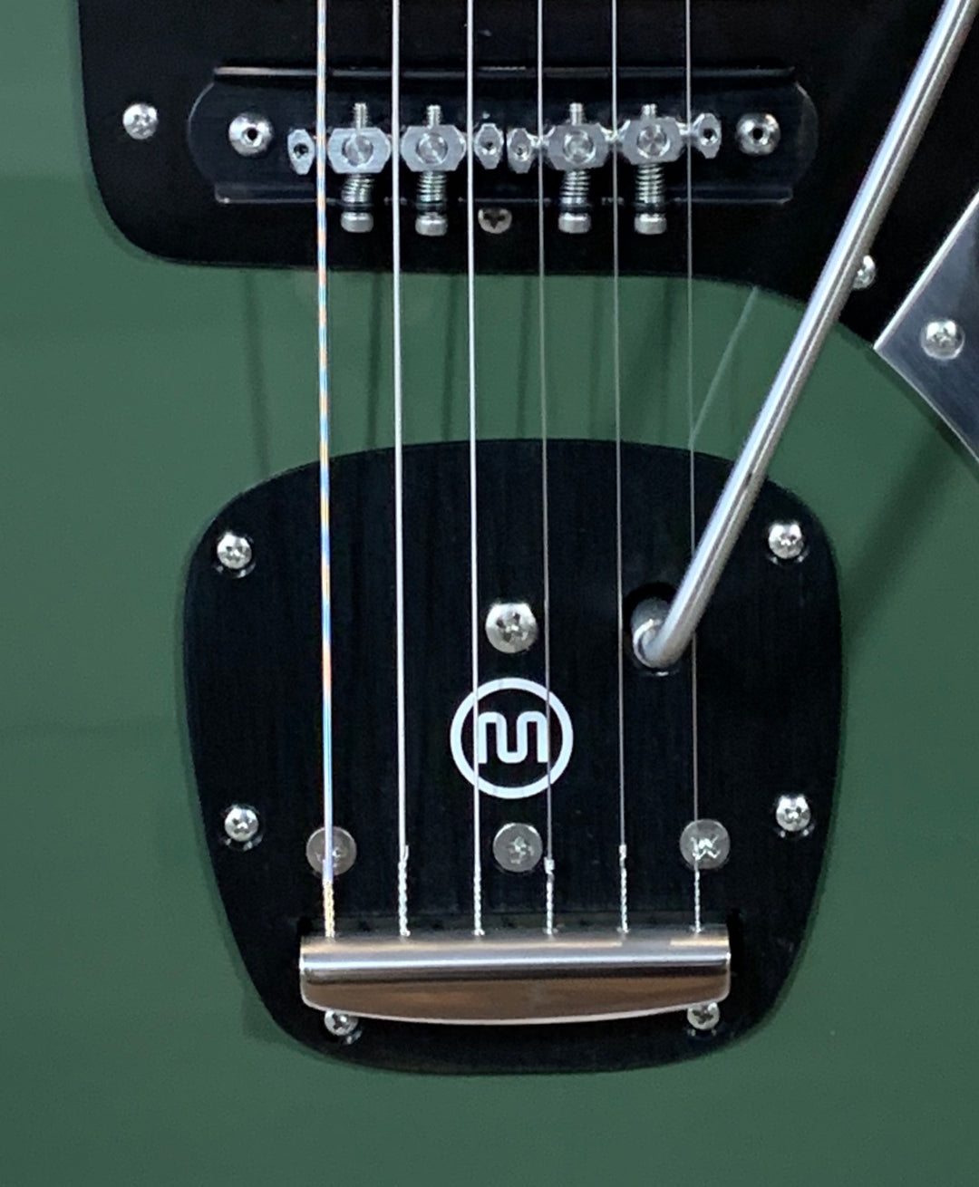 Bilt Zaftig 2019 Olive Drab w/ Lollar Staple P-90's & Black Mastery Hardware
