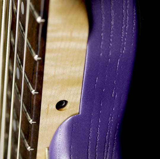 Deimel Firestar Bass 2019 Purple Matt Metallic Authorized Deimal Guitar Works Dealer in the USA