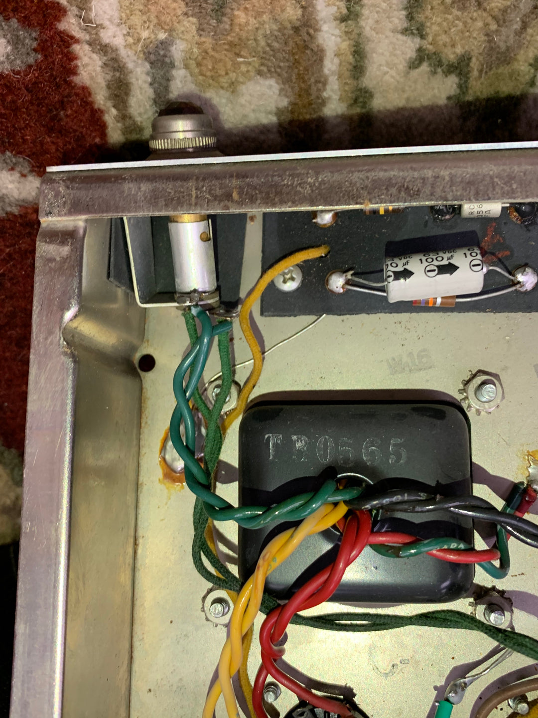 Fender Princeton Reverb 1965 Blackface Pre-CBS Early Model