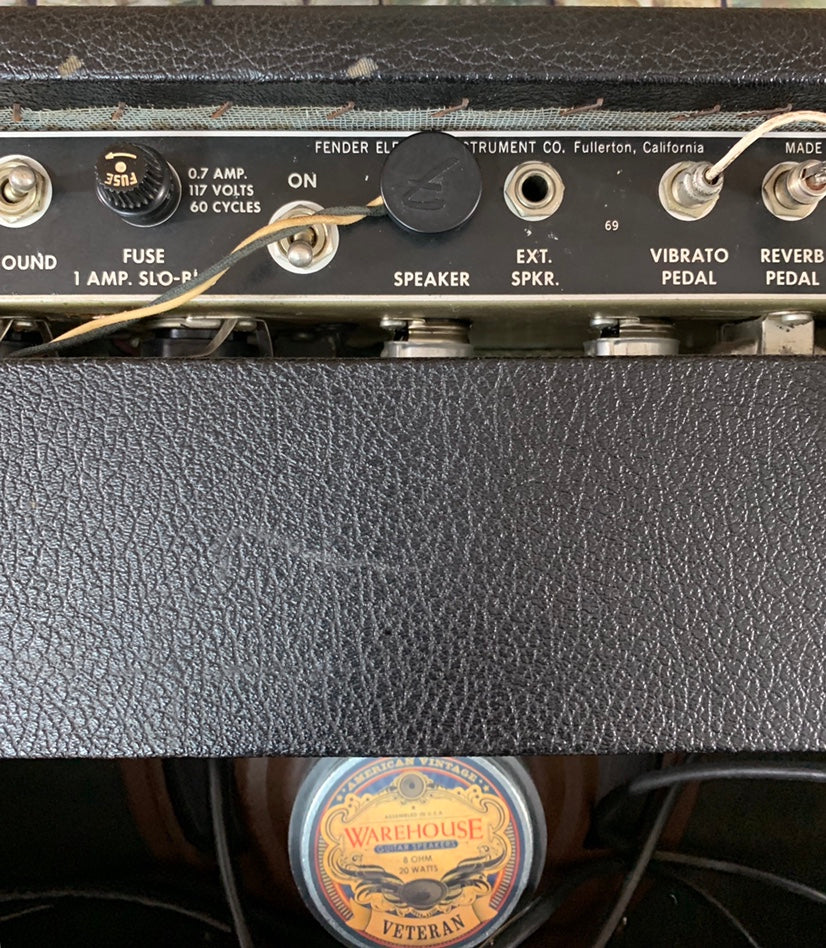 Fender Princeton Reverb 1965 Blackface Pre-CBS Early Model