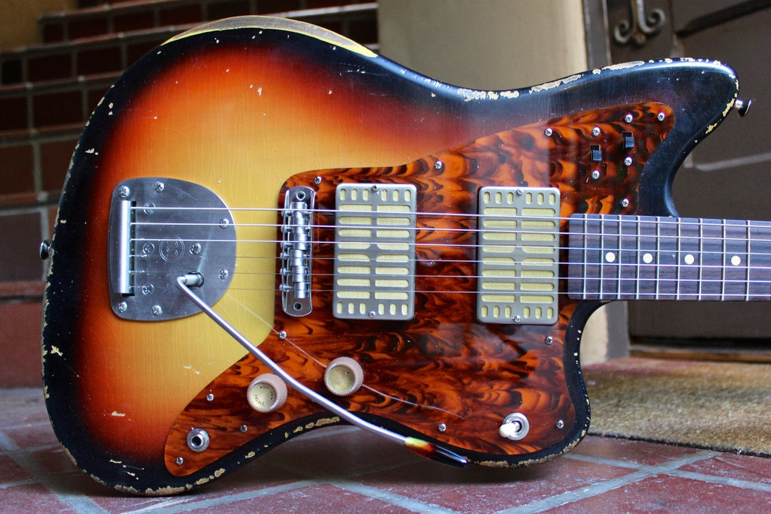 Waterslide Offset Coodercaster  2019 Three Tone Sunburst