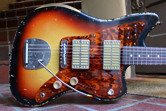 Waterslide Offset Coodercaster  2019 Three Tone Sunburst