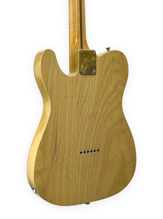 Saul Koll Blackguard Tele, Butterscotch Blonde, Circa 2001-2003. Lollar pickups / Glendale hardware.