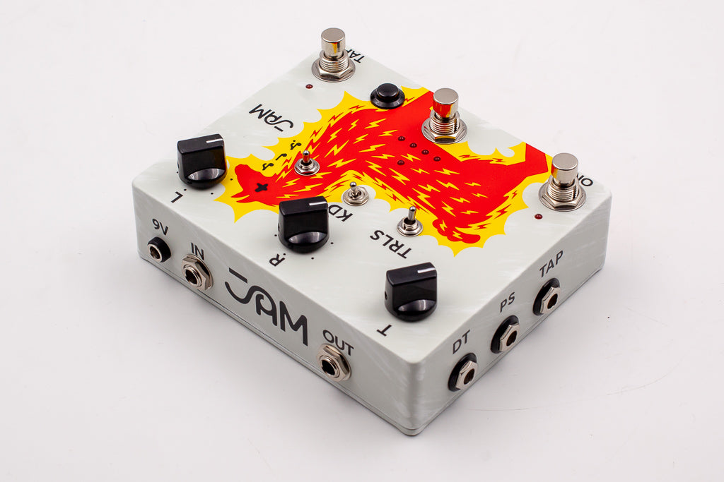 JAM Pedals Delay Llama Xtreme 2024 - Graphics. NEW, (Authorized Dealer)