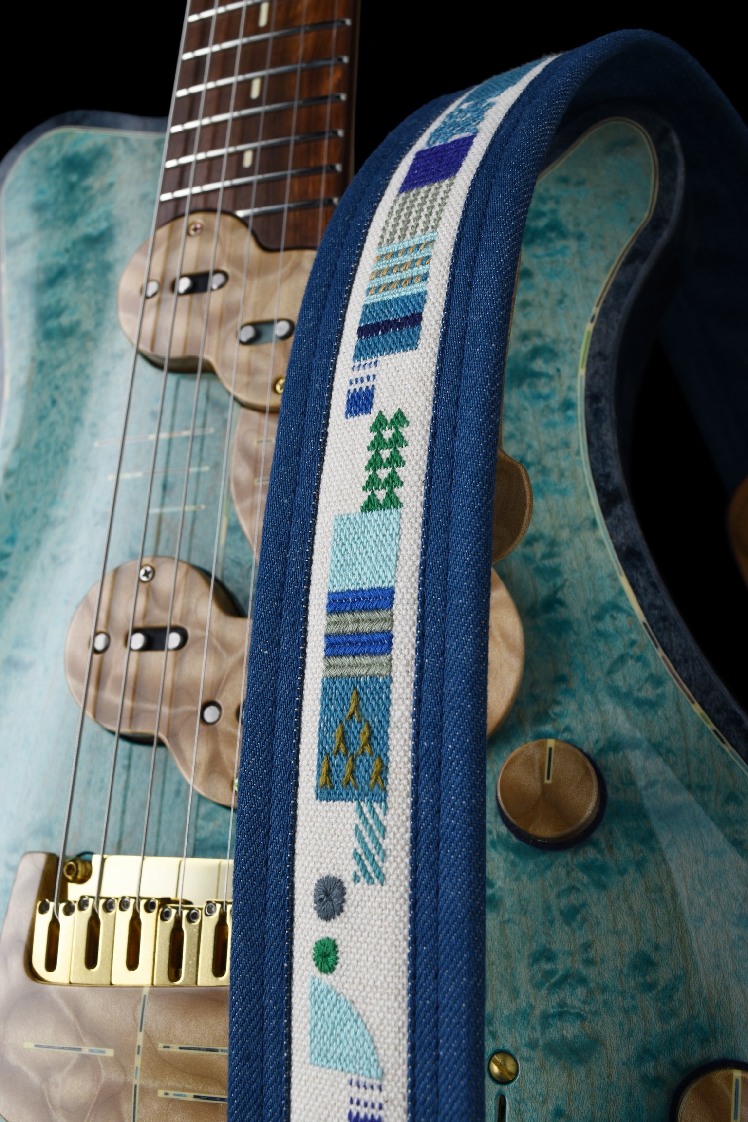 Jersey Girl Homemade Guitars Tapa-Verblet - 2025 - Holographic