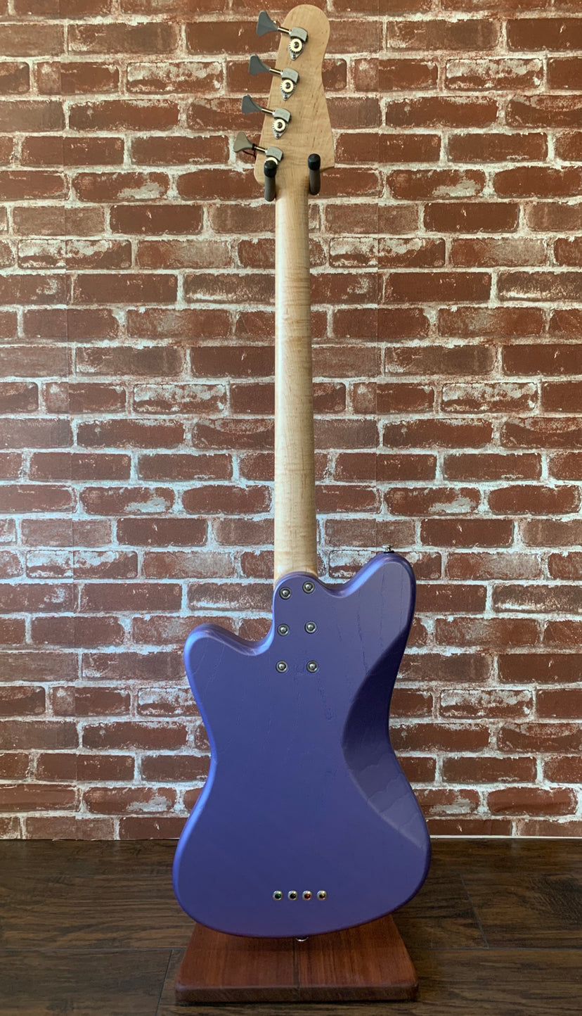 Deimel Firestar Bass 2019 Purple Matt Metallic Authorized Deimal Guitar Works Dealer in the USA