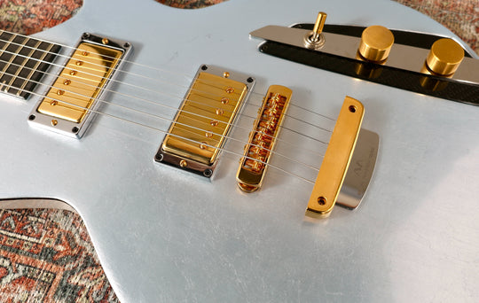 AVA Model 1 - Silver Leaf / White with Gold Hardware. NEW, (Authorized Dealer)