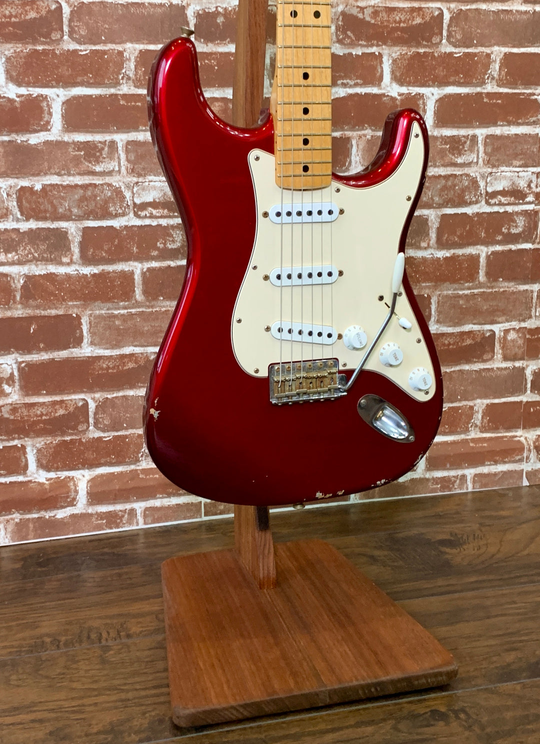 Fender Custom Shop 66 Stratocaster Relic 2007 Candy Apple Red / Aged Hardware