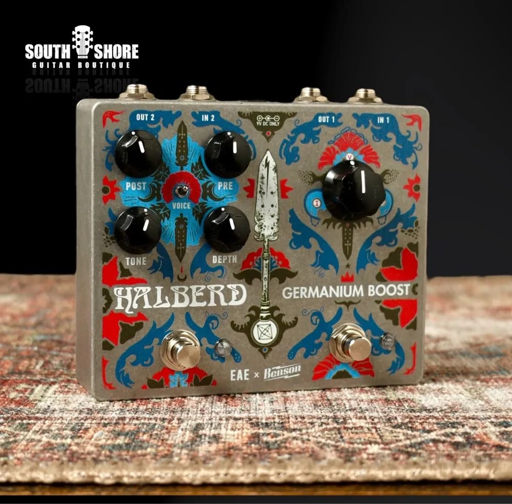 Electronic Audio Experiments / Benson Amps Halberd + Germanium Boost 2024 - Grey by Electronic Audio Experiments / Benson Amps
